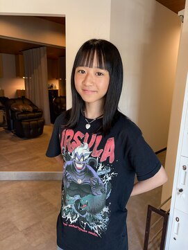 スリーバイザサロン(THREE by the salon) サラサラストレートヘア