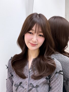 アマトウキョウスマートサロン(AMA TOKYO×Smart Salon) 【sayakaスタイル】顔まわり/レイヤーカット/小顔韓国くびれヘア