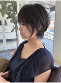 【50代・60代奈良】艶ショートボブ/髪質改善／ミセス/白髪ぼかし