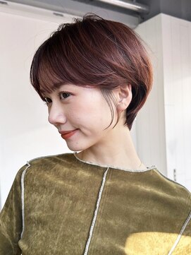 アイティー バイ アルバム 中野店(IT by ALBUM) ショートおくれ毛韓国ヘア前髪カット_ba510332