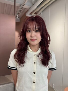 ニカ(NICA) 【NICA】可愛く艶感たっぷりピンクよりのワインレッド :北村