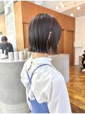 ショコララベンダー/髪質改善/ストレート/柏ボブ/柏美容室