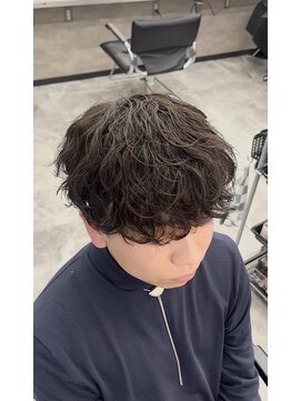 オム ブランシェ(HOMME BLANCHE’) 【SEIRA】緩めシャドウパーマ