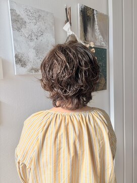 ショートボブパーマ