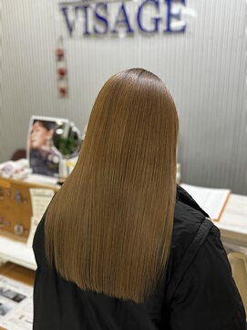 ケアブリーチ　ミルクティーベージュ