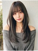 ＊20代30代40代★韓国大人可愛いモテ髪ロングレイヤー