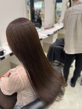 キャパ(CAPA) 髪質改善×透明感グレージュカラー(茅ヶ崎/20代/韓国ヘア)