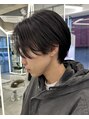 ブラウン(Brown) メンズ縮毛矯正/曲る縮毛矯正/地毛風縮毛矯正/ハンサムショート