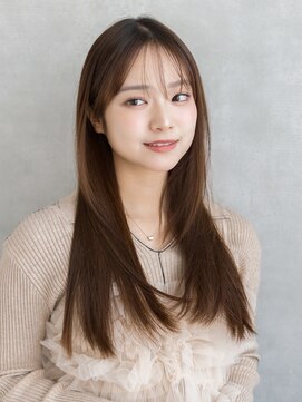 ペグ(Peg) 美髪＊縮毛矯正＋レイヤーカット/個室サロン