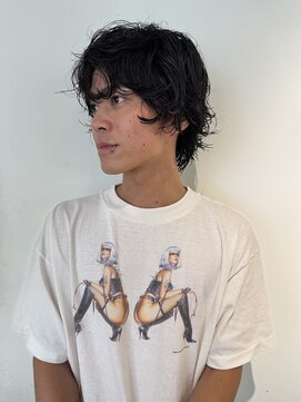 パーク(PARK) メンズウルフパーマシャドウパーマフェザーパーマ