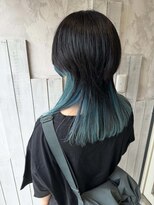 カカフロントオブザミラー(KaKa front of the mirror) インナーカラー×ウルフ