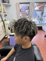 デザミ(Des Amis) ツイスパ×ホワイトメッシュ
