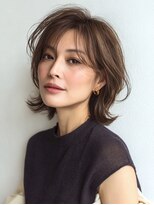 Heart's美人設計と白髪ぼかし専門店 青山表参道店 脱白髪染め/ショートヘア【ハーツ】&nbsp;白髪ぼかし脱白髪染め似合わせショートボブ40代50代60代