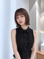 フォト 新宿三丁目(foto)&nbsp;髪質改善地毛風縮毛矯正くびれレイヤー切りっぱなしボブ