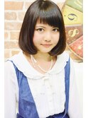アシメバングのエアリーボブ【メイズ東中野・鍛原志行】