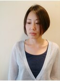 前下がりショートボブ