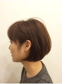 自然。。。かわいいボブのカタチ。。。