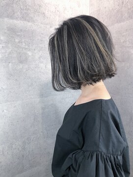 アンダーバーホワイト 天王寺阿倍野店(_WHITE) コントラスト♪クラシカルボブ