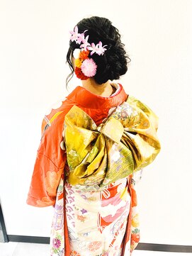 ヘアーアンドメイク ディライト(Hair&Make Delight) 成人式ヘア