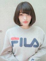 雰囲気重視暗髪Bob☆