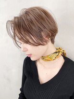 アイティー バイ アルバム 中野店(IT by ALBUM)&nbsp;ベージュショート_外ハネボブアッシュブラウン_ba278801