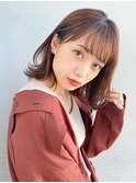 【GARDEN荒井夏海】小顔シースルー前髪×ふんわりレイヤーボブ