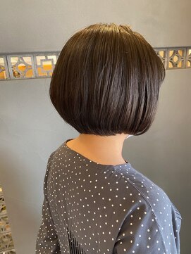 ヘア プロデュース キュオン(hair produce CUEON.) まとまるショートボブ