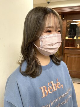 シェノン サントル(CHAINON CENTRE) メルティカラー×マッシュ×くびれヘア×ビタミンカラー【梅田】