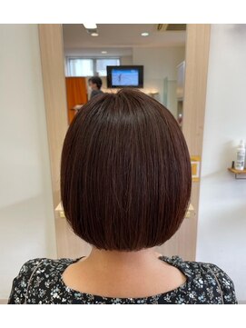 アメイジングヘアー 中沢店(AMAZING HAIR) 【AMAZING HAIR 中沢店/長島】まるっとボブ×ピンクブラウン