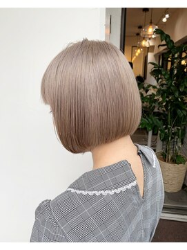 サロンドミルク 溝の口店(salon de MiLK) 10代20代30代/ミルクティーベージュ/ボブ［溝の口］