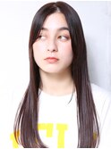 大人可愛い小顔美髪ツヤ髪ストレートロング髪質改善A5
