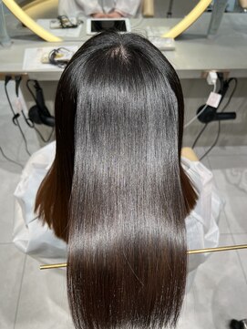 ロンドメリア 天神大名店(Lond Melia) ★大人ガーリー艶髪チョコレート髪質改善★ #髪質改善#縮毛矯正