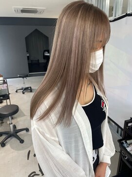 キング 梅田(K!ng) 梅田ハイライトカラー梅田バレイヤージュカラー梅田美容室茶屋町
