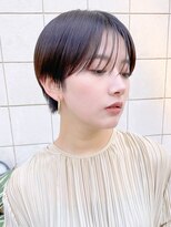 ソーコ 渋谷(SOCO) 大人ショートボブ黒髪ショートカットマッシュショート前髪あり