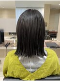 切りっぱなしボブ