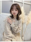 韓国風巻き髪