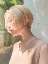 シュク 高円寺(SYUK)&nbsp;SYUK kazu 【高円寺 顔まわりカット 髪質改善 ハイライト 】