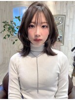 レイラバイアフロート 吉祥寺(Lila by afloat)&nbsp;切りっぱなしボブレイヤーカットアッシュベージュ20代30代40代