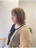 ミルクティーカラー / ウルフヘア〔久屋大通/久屋/丸の内〕