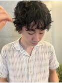 カーリーメンズパーマ/外国人風パーマ