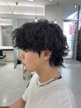 ネクスト 静岡店(NEXT) MEN'S HAIR カルマパーマ ダークアッシュ ニュアンスパーマ