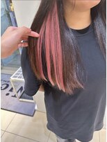 ニコ(NICO by KENJE)&nbsp;シールエクステ/イヤリングカラー/ピンクカラー/ピンクベージュ