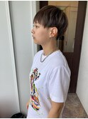 刈り上げマッシュショート♪