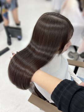 ハピネス 梅田茶屋町店(HAPPINESS) 韓国くびれロング レイヤーオルチャン小顔前髪 艶髪 髪質改善