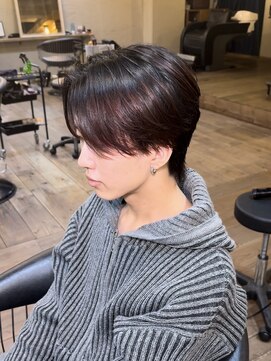 ミオ ベガ(Mio'' VEGA) 韓国風センターパート　赤髪カルマヘア