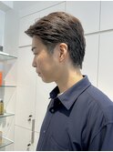 【吉田智哉】スパイキーショート、ニュアンスパーマ、アッシュ