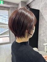 アルカナ(Arcana)&nbsp;ピンクブラウンショート/ショートスタイル