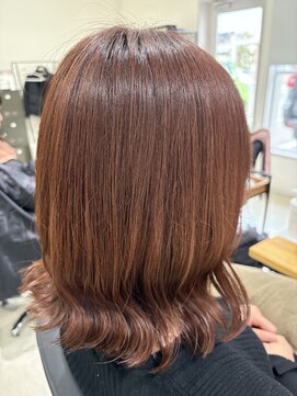 アン ビー(an B) 明るめピンクブラウン