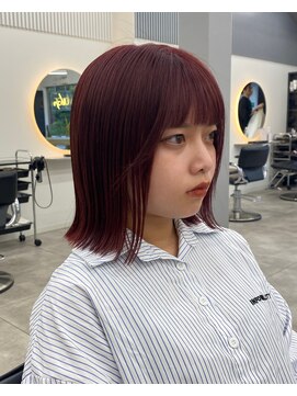 レノ 直江店(RENO) ブリーチなしダブルカラー/ピンクカラー