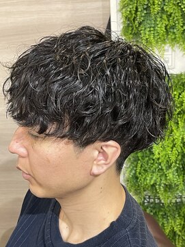 デルフィーノ ヘアーパフォーム(delfino hair perform) メンズ波巻きパーマツイストスパイラルシェービング眉毛カット